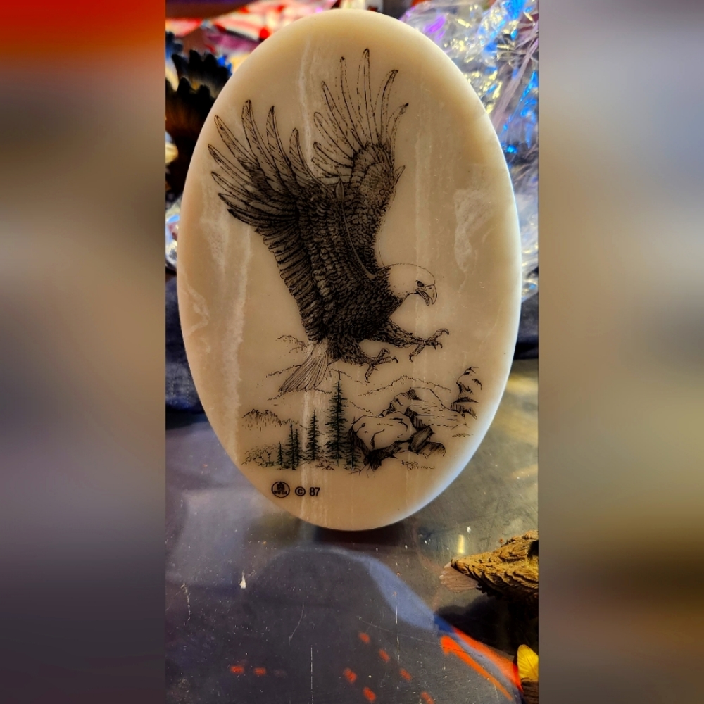 Eagle plaque